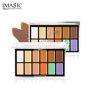 Chất lượng tốt nhất bán buôn iMagic trang điểm tự nhiên lông mày che khuyết điểm Pallet Orange <span class=keywords><strong>Corrector</strong></span> Kem che khuyết điểm pallette - Product Image 1
