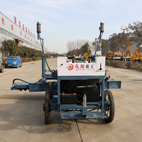 Machine à lisser le béton au laser chinoise avec moteur auto-nivelant, garantie 1 an