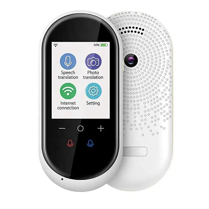 Online Smart Instant Draagbare Voice Vertaler Apparaat Mini Handheld Vreemde Taal Vertaler Apparaat Stem Wifi Hotspot
