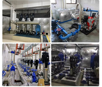 Pompe centrifuge verticale multi-étages en acier inoxydable, hauteur d'entrée 500 mm, fabrication directe usine, OEM/ODM, pour alimentation en eau électrique