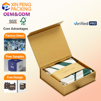 Boîte cadeau en papier kraft personnalisée 2026 XP OEM avec emballage en carton, emblème, pelliculage mat, découpe, velours doux