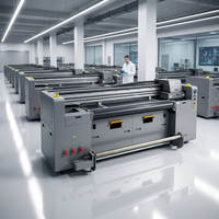Impresora UV Híbrida Industrial Yotta de 1.8m con Tecnología Ricoh G6, Certificación CE, para Impresión en PVC, Vidrio y Cuero, de Fábrica con 14 Años de Experiencia