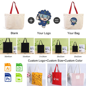 Bolsa <span class=keywords><strong>de</strong></span> Lona <span class=keywords><strong>de</strong></span> Algodón con Logotipo Personalizado Promocional, Bolsa <span class=keywords><strong>de</strong></span> <span class=keywords><strong>Tela</strong></span> Reutilizable para Compras, Bolsa <span class=keywords><strong>de</strong></span> Lona para Publicidad - Product Image 5