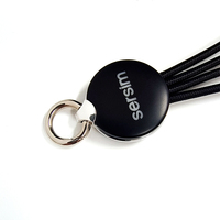 Câble de charge USB-C multifonction portable avec logo LED personnalisé, nouveau design, 2-3 lampes porte-clés tout-en-un, promotions 4-en-1