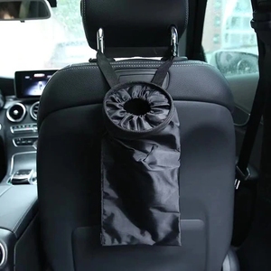 Vendita calda seggiolino auto posteriore sacchetto della spazzatura a prova di perdite impermeabile pieghevole sedile posteriore dell'auto appeso sacchetto di immagazzinaggio della spazzatura - Product Image 4