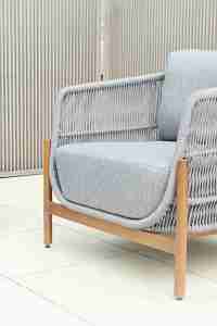 Modern Quality Outdoor Garden Furniture Set Hand Woven Nordic Rope and Chair Metal for Courtyard and Hotel Use - Product Image 5