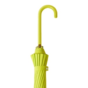 Vente en gros de parapluie droit de bâton de marche d'os noir de protection UV manuelle bon marché japonaise 16K avec la poignée de crochet - Product Image 6