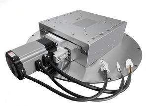 Table de rotation angulaire motorisée OEM avec goniomètre, compatible sous vide, frein électrique, boucle semi-fermée, <span class=keywords><strong>prix</strong></span> usine - Product Image 4