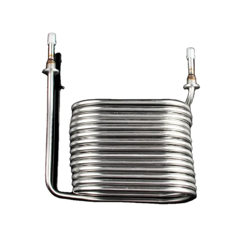 Hot Selling 316 Stainless Steel Homebrew Food Grade Tube Heat Exchanger Immersion Wort Chiller Cooling Coil