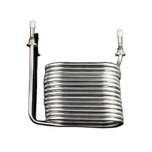 Di Vendita caldo 316 In Acciaio Inox Homebrew Food Grade Tubo Scambiatore di Calore di Immersione Wort Chiller di Raffreddamento della Bobina