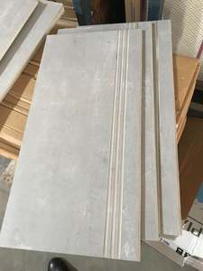 Carreaux d'escalier en céramique grise antidérapants à rainures mates, imitation brique antique, pour terrasse, marches, carrelage en <span class=keywords><strong>ciment</strong></span> antidérapant - Product Image 4