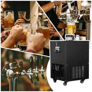 Distributeur de Bière Pression Commercial Kegerator Réfrigérateur Pompe à Bière avec Banc de Glace - Product Image 6