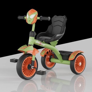 Triciclo Infantil Unisex de Alta Calidad, Vehículo de Juguete de Plástico y Metal con Ruedas, <span class=keywords><strong>para</strong></span> Jugar al Aire Libre, Precio Económico - Product Image 4