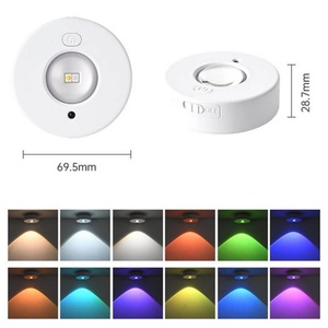 3PCS Pack Magnetic Wireless <b>Light</b> with Remote <b>Control</b> Portable Bedside Lamp Dimmable Under Cabinet <b>Light</b> - Product Image 3