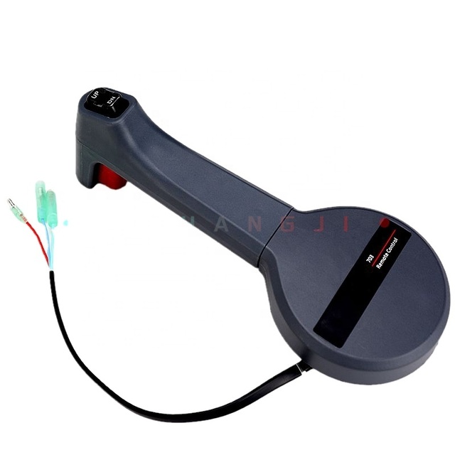 New 703-48221-10 Grip Control Lever New Model with Trim & Tilt Switch for Yamaha 2 Stroke Gasoline Outboard Motor