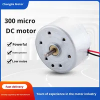 300 Micro moteur à courant continu sans balais pour lampe anti-moustiques manivelle ventilateur solaire contrôleur de jeu Cricket Cap générateur moteur