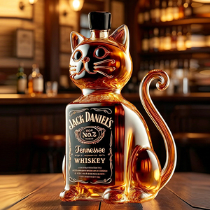 Vente en gros de carafes transparentes en forme de chien et de canard pour le vin et les spiritueux, bouteille de <span class=keywords><strong>whisky</strong></span> artisanale - Product Image 3