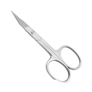 Ciseaux à sourcils incurvés portables en acier inoxydable, lame de 3,5 mm pour manucure, soin des cuticules et beauté - Product Image 5