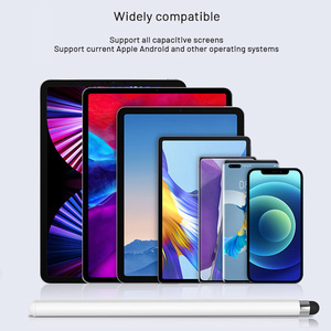 Stilo universale In metallo per touch screen adatto per <span class=keywords><strong>Apple</strong></span>/samsung/xiaomi In gomma punta stilo 2 In 1 stilo - Product Image 5