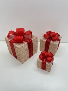 Elegant Waterproof Outdoor Christmas <strong>Tree</strong> <strong>Lights</strong> <strong>with</strong> LED String Beautiful Motif Gift Boxes Decorations - Product Image 6