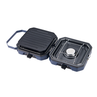 Réchaud pliant portable d'extérieur pour camping et trekking, équipement de pique-nique, utilisation GPL, vente en gros transfrontalière