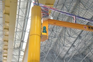 सबसे अच्छी कीमत 1 टी 2 टी 5 टी दीवार घुड़सवार जीब क्रेन के साथ - Product Image 4