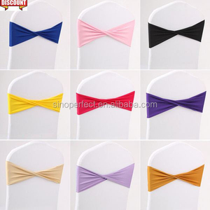 Faja de organza de cristal para silla de calidad Foshan Guangzhou para banquete de boda - Product Image 5