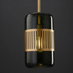 Lampes suspendues en verre de style nordique, luminaire suspendu créatif moderne, bar/café/salon, éclairage domestique, luminaires suspendus - Product Image 6