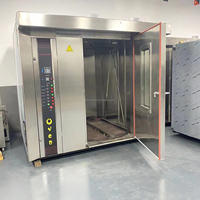 Nuevo Horno Giratorio Comercial de 32 Bandejas Horno de Convección Eléctrico Digital para Uso Doméstico para Hornear Pizza Pasteles y Pan en Panaderías