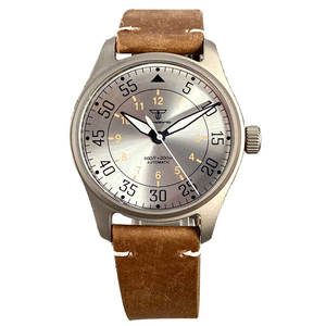 Tandorio nam 39mm Titan thí điểm Xem-pt5000 tự động quanh co, 200m không thấm nước, cổ điển lặn thể thao - Product Image 3