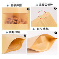 Sacs refermables à fermeture éclair de qualité alimentaire, pochettes souples en plastique autoportantes pour l'emballage du lait, des aliments pour animaux, de la gelée et des sushis
