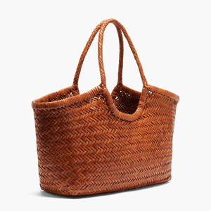 De lujo de <span class=keywords><strong>cuero</strong></span> de hombro bolsas chicas de gran capacidad <span class=keywords><strong>bolso</strong></span> mujer hecho a mano de <span class=keywords><strong>cuero</strong></span> de vaca tejido <span class=keywords><strong>bolso</strong></span> - Product Image 4