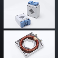 Sensor de corriente del transformador de bajo voltaje de la bobina plástica de aluminio CTs 50/60Hz de corriente económica