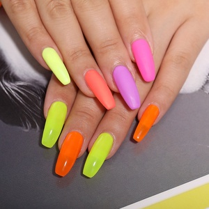 Novedad de 2024, esmalte de uñas Uv <span class=keywords><strong>fluorescente</strong></span>, botella de vidrio de 8 ml, esmalte de uñas Uv de larga duración de alta calidad OME/ODM - Product Image 2