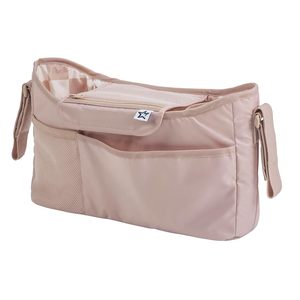 Organizador Universal para <span class=keywords><strong>Cochecito</strong></span> con Correa Ajustable |   Organizador Impermeable para <span class=keywords><strong>Cochecito</strong></span> de Bebé, Compatible con Baby Jogger y Bugaboo (Beige a Cuadros) - Product Image 2