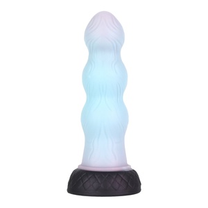 Textured Fantasy <b>Dildo</b> with Unique Scale Design Flexible Body Safe Silicone Penis Adult Toy for Woman Wholesale Discreet - Product Image 2