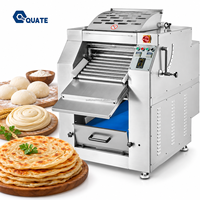Machine à étaler la pâte entièrement automatique, presse à pâte commerciale, rouleau à pétrir pour le pain, les raviolis, les nouilles, les crêpes, la boulangerie
