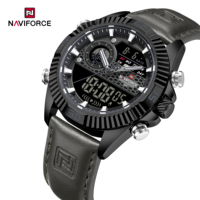 Montre à quartz lumineuse originale 9262L de luxe populaire en gros, montre numérique LCD pour hommes, design unique, montre de travail