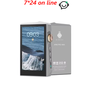 Reproductor de Música <span class=keywords><strong>en</strong></span> Streaming Todo <span class=keywords><strong>en</strong></span> Uno HIDIZS AP80 PRO MAX, Audio de Alta Resolución, Chips DAC Duales ES9219C, MQA 16X, 3.5mm, 4.4mm - Product Image 1
