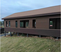 Matériau de maison Mobile en bois plastique Composite maison de conteneur de Villa de maison de conteneur de Villa de maison