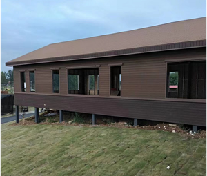 WPC חומר נייד בית עץ פלסטיק Composite טרומי בית WPC וילה בית מיכל - Product Image 2