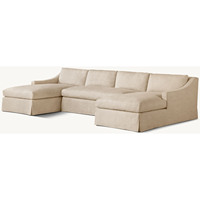 Canapé en tissu européen moderne et décontracté, canapé en forme de U, fauteuil inclinable, ensemble de canapés, salon intérieur