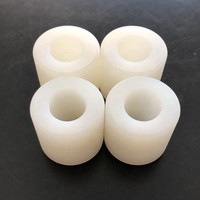 Colonne en Nylon de résistance à l'usure personnalisée mc tube en nylon moulé PA PA6 PA66 barre en plastique tige ronde en nylon