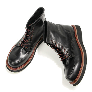 Botas de Trabajo para Hombre G5-1, Botas de Combate Casuales de Cuero Marrón con Tacón Bajo, Resistentes a la Abrasión, Disponibles para Dropshipping - Product Image 4