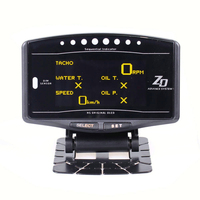 10 in 1 Versi HD OLED 4 Model Layar Pengukur Vakum, Voltmeter Digital Mobil