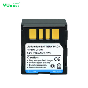 Meilleur <span class=keywords><strong>prix</strong></span> Batterie d'appareil photo 700mAh BN-VF707 BNVF707 BN VF707 pour les batteries numériques des séries <span class=keywords><strong>JVC</strong></span> GR-D GR-DF GR-X - Product Image 1