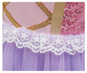 Vestido de fiesta de cumpleaños para niñas, cosplay de película de TV, disfraz de <span class=keywords><strong>princesa</strong></span> Rapunzel <span class=keywords><strong>enredados</strong></span> para Halloween y Navidad, venta al por mayor - Product Image 5