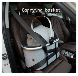 Luxury 4-Wheel Pet Stroller Detachable <b>Cage</b> Easy One-Hand Fold Lightweight Travel Carrier Transparent Fabric Fashion for Dogs - Product Image 6