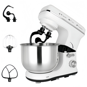 Robot pâtissier multifonctionnel haute puissance 1500W, grande capacité 5,2L - Pétrissage et mélange 2-en-1, spécialisé pour la pâtisserie - Product Image 4