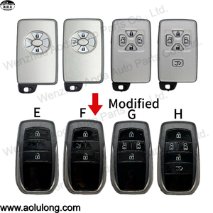 Bán buôn <span class=keywords><strong>2</strong></span>/3/4/<span class=keywords><strong>5</strong></span> nút từ xa chìa khóa xe Bìa chìa khóa xe cho TOYOTA vỏ chìa khóa - Product Image 5